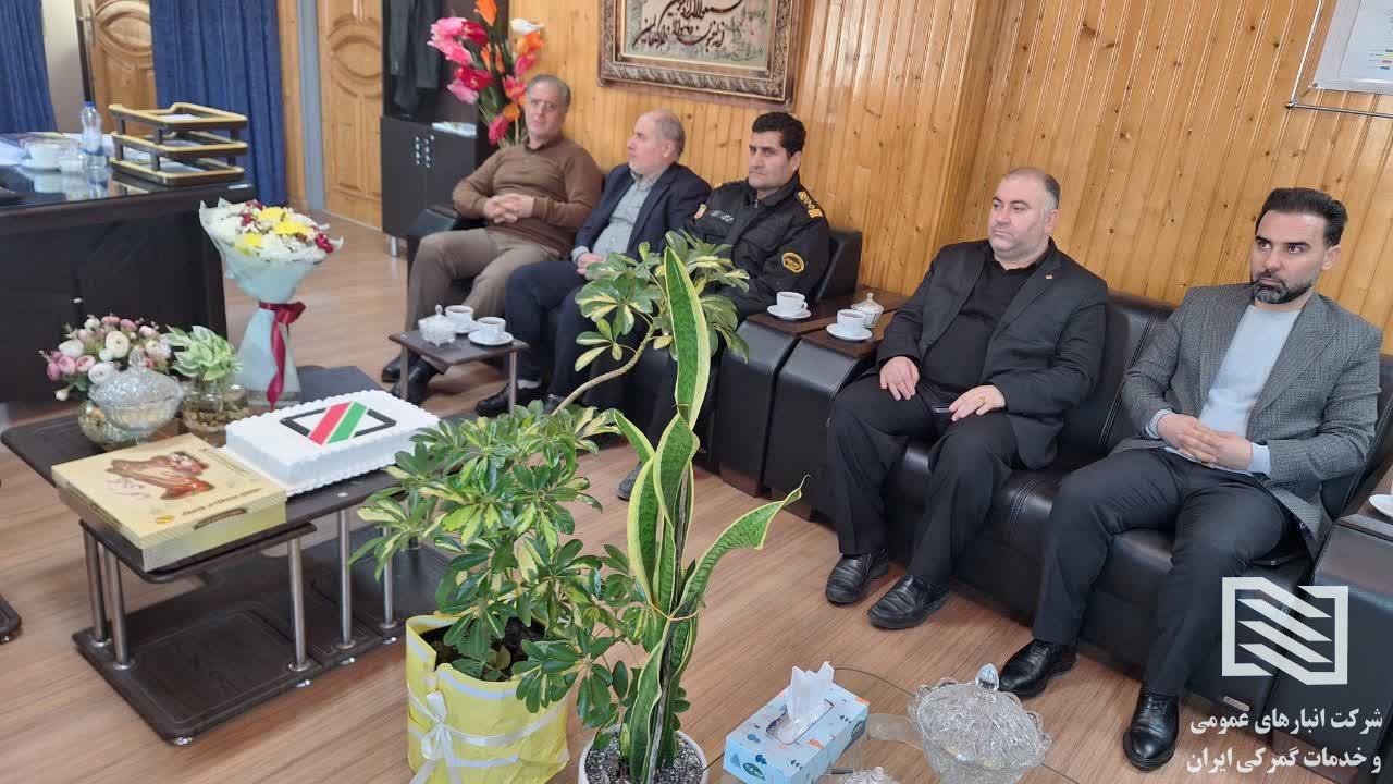 برگزاری مراسم گرامیداشت روز جهانی گمرک در شرکت انبارهای عمومی آستارا و شعب 12